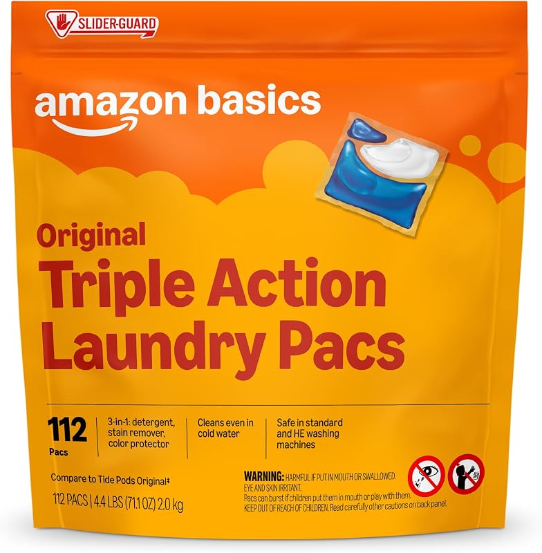 Amazon Basics Laundry Detergent Pacs