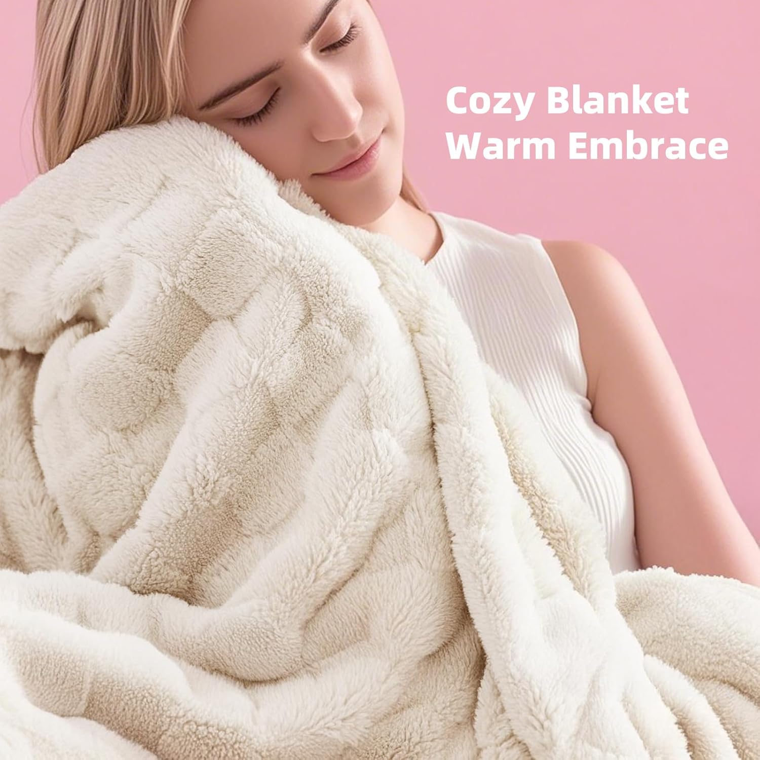 Birthday Gifts Basket for Women, Self Care Get Well Soon Care Package Women Gift Set, Best Friends Mom Girlfriend Thingking of You Gift Ideas for Her Sister Wife Coworker Relaxation with Blanket - Image 2