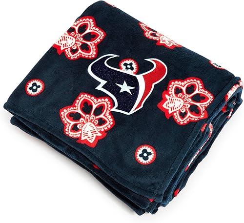 Vista 50 de Vera Bradley - Manta de felpa, gris, King Azulejo Plaza,Java azul marino y blanco,Floral Sea Air,Macarrón Anémonas,Bachelor Buttons Azul