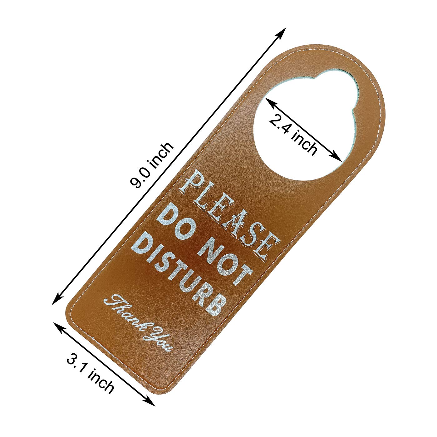 Snapklik.com : 2 Pack Do Not Disturb Door Hanger Sign, Double Sided ...