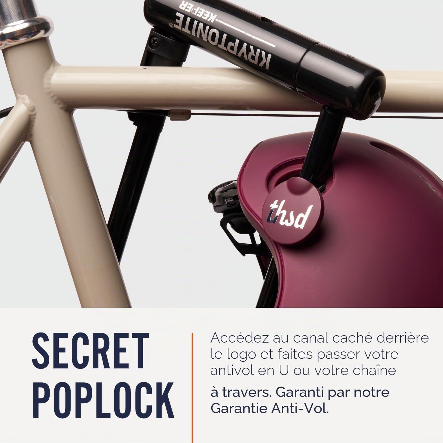 Thousand Chapter MIPS Casque de Vélo pour Adultes - Feu Arrière à LED, Certifié pour la Sécurité à Vélo, Léger et à Profil Bas, Unisexe, Système PopLock