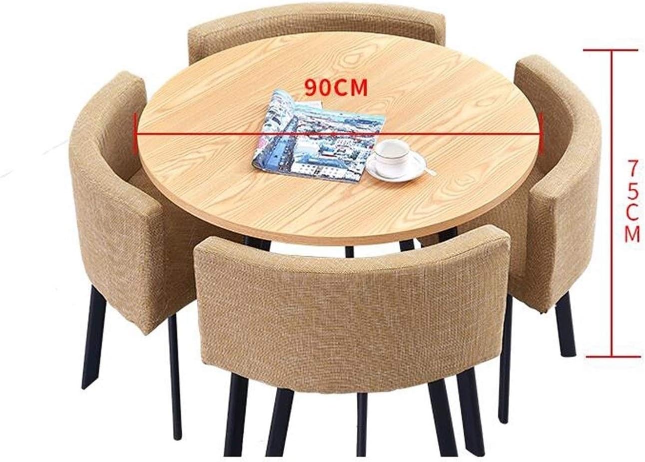 交渉受付テーブルと椅子 ホームオフィス 会議室 ラウンドダイニング