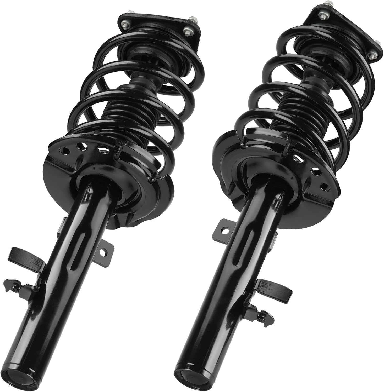 Front Strut Shock Absorber w/Coil for Ford Escape FWD 2014 2015 2016 2017 2018 2019, Spring Strut Shock Spring Absorbe rAssembly Replace for 172751, 172750