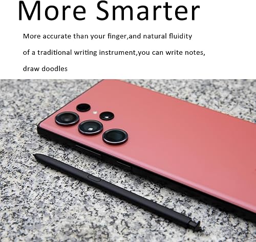 Vista 11 de Galaxy S23 Ultra S Pen sin repuesto Bluetooth para Samsung Galaxy S23 Ultra SM-S918B, SM-S918B/DS, SM-S918U, SM-S918U1, SM-S918W, SM-S918N, Negro