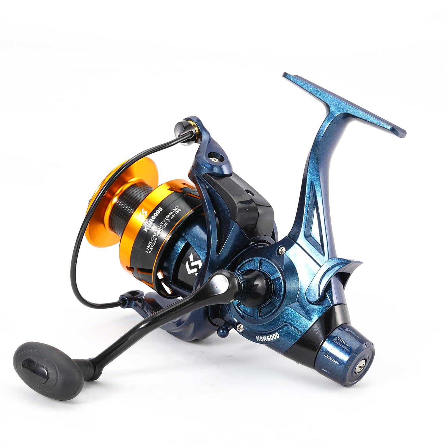 Yun Nong Carp Fishing Reel - Ultra Smooth Spinning Reel with 22LBS Drag, 4+1BB Metal Body, Suitable for Saltwater & Freshwater Fishing