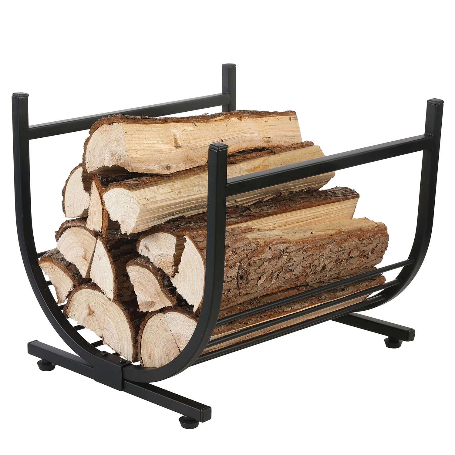 Outdoor Firewood Racks Log Rack Half Round For Wood Storage Firewood - View #6