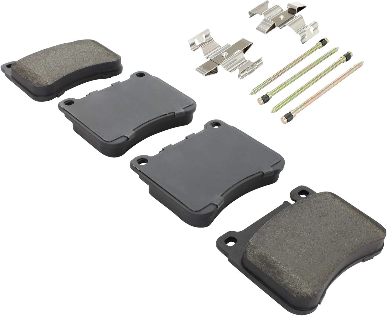 QUALITY-BUILT Front Semi-Metallic Brake Pads, Premium 1001-1121M, Compatible with 2005-2011 Mercedes-Benz (C230,C320,C350,CLK350,SLK350)