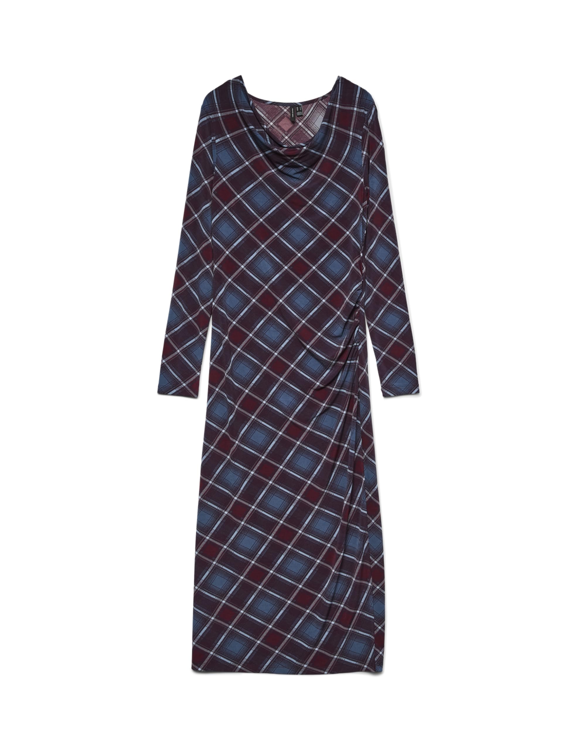 Robe longue femme de marque Vero Moda Vmmay Ls JRS GA en jersey fluide - 2