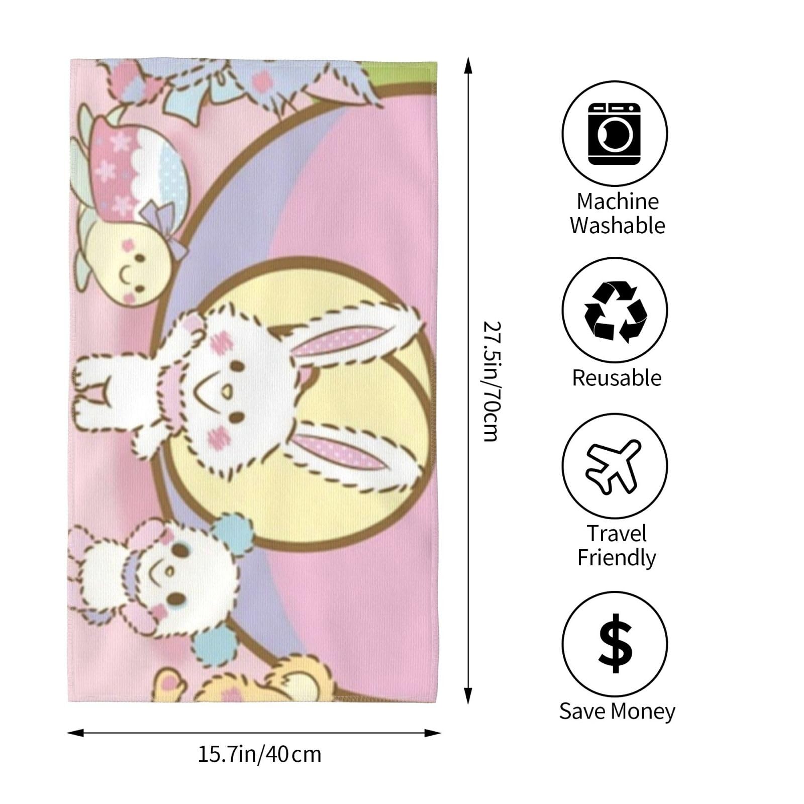 Amazon｜人気ウィッシュミーメル (3) フェイスタオル ビーチカーペット