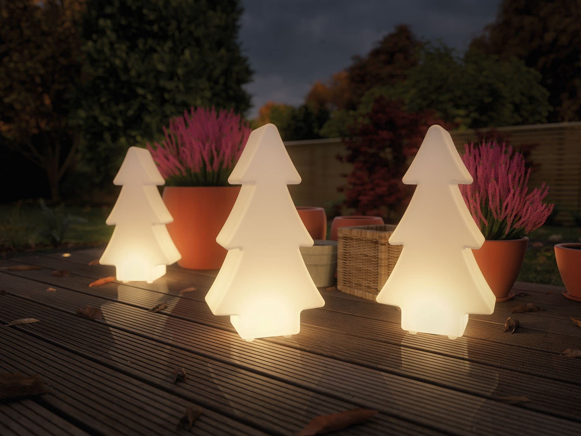 Paulmann 94185 Outdoor Plug & Shine Obiekt Świetlny Tree IP67 3000K 260 lm 24V Oprawa Dekoracyjna Ogrodowa i Tarasowa
