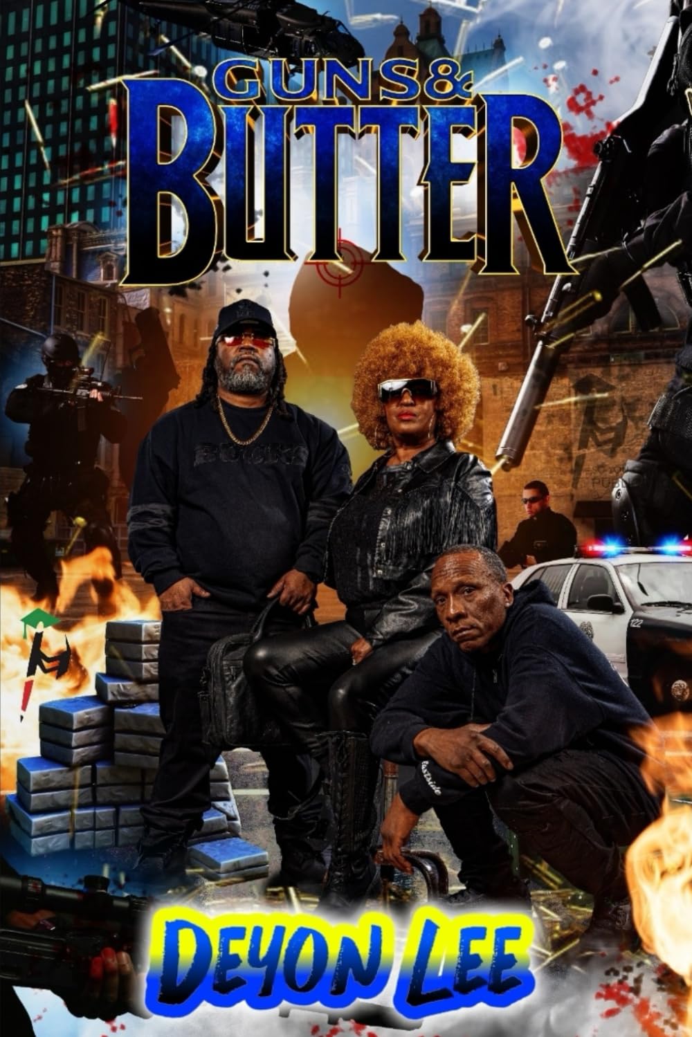 Gunz -N- Butter: The Code of the Streets      Paperback – Large Print, September 4, 2025
