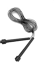 Vista 4 de Mind Reader Cuerda de saltar ajustable y mango de 4.75 pulgadas, (paquete de 4), color negro