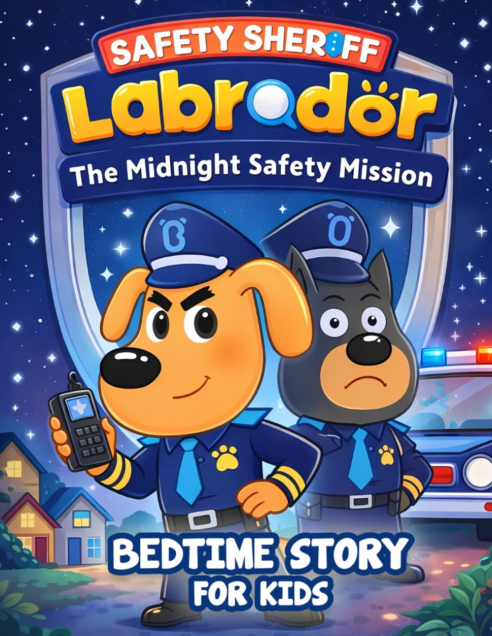 Sheriff Labrador: The Midnight Safety Mission – A Bedtime Story for Kids About Safety, Courage & Community Helpers