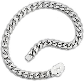 RIDGE 6mm 18K Gold Curb Bracelet for Men, Rugged and Durable Men’s Bracelet with Secure Clasp