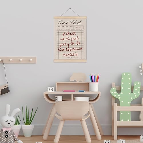 Miniatura 4 de HUGANE Decoración de pared de bar, póster retro de Martini a cuadros de invitados, decoración de carrito de bar, decoración de pared de cuadros de