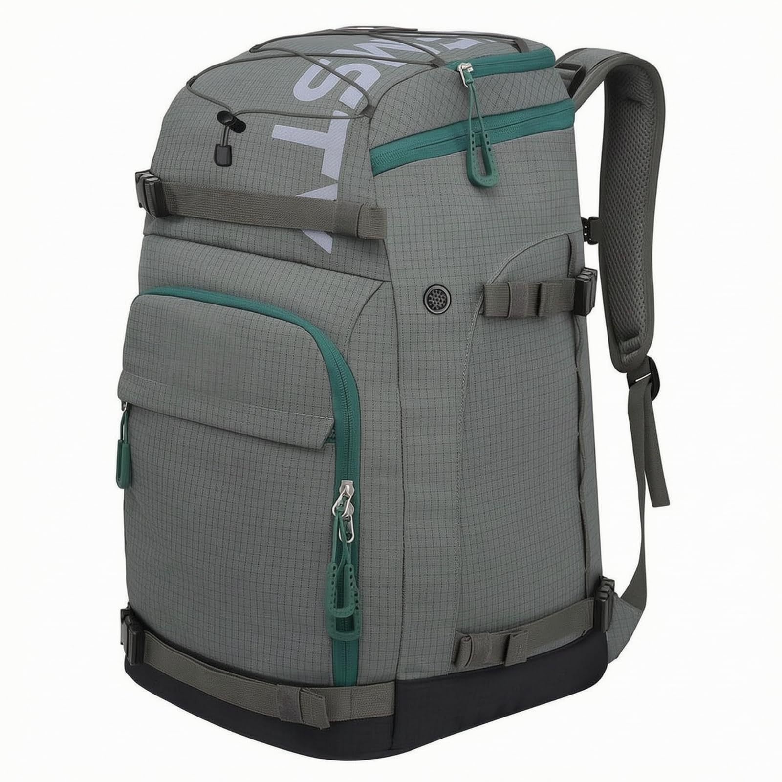 LOVIVER Zaino da Snowboard Ergonomico capacità di 55 Litri, Regolabile, Zaino da per Sport Invernali, Viaggi, Snowboarder