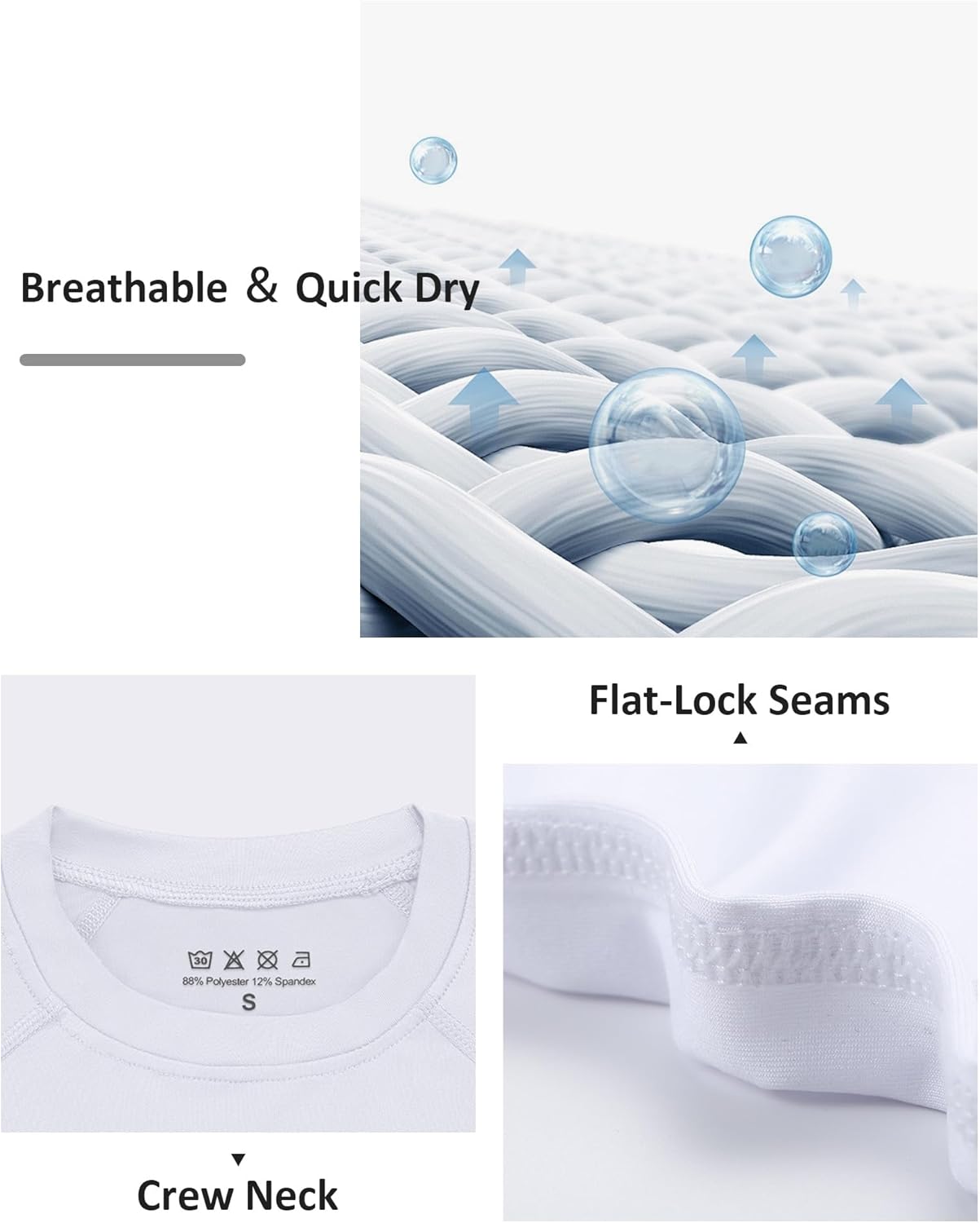 Moozava Youth Sleeveless Compression Shirt Boys Athletic Tank Tops Kids Basketball Football Undershirt - Image 5