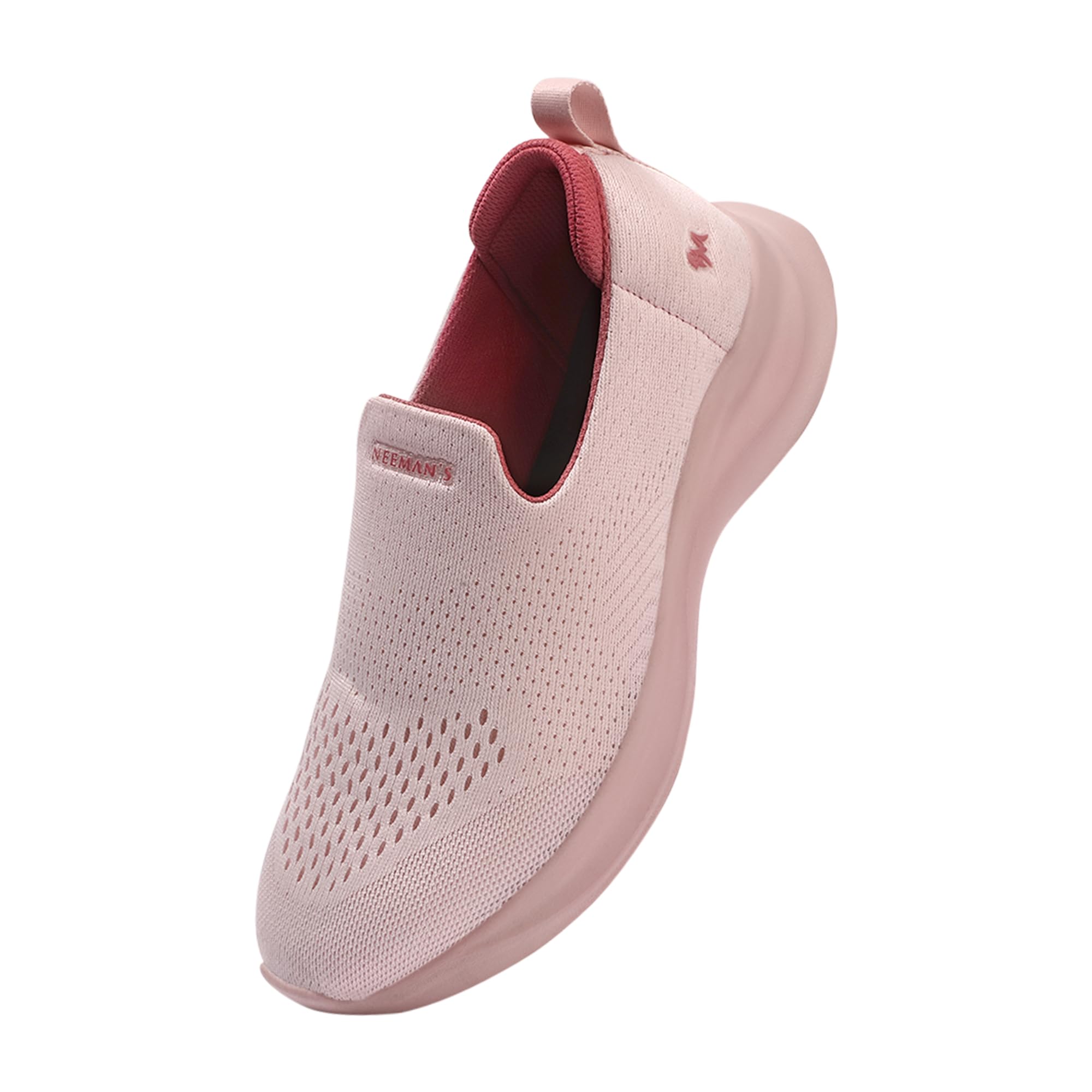 Neeman's Knit Lite Slip Ons for Women | Lightweight Breathable Knit Slip-On Sneakers | Cushioned EVA Sole | Soft Stretch Upper | Comfortable Casual, Office & Walking Shoes-image-18