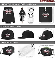 Vista 5 de Bata de peluquero personalizada con nombre de logotipo personalizado para peluquería ropa de trabajo unisex chaleco de trabajo para peluquería