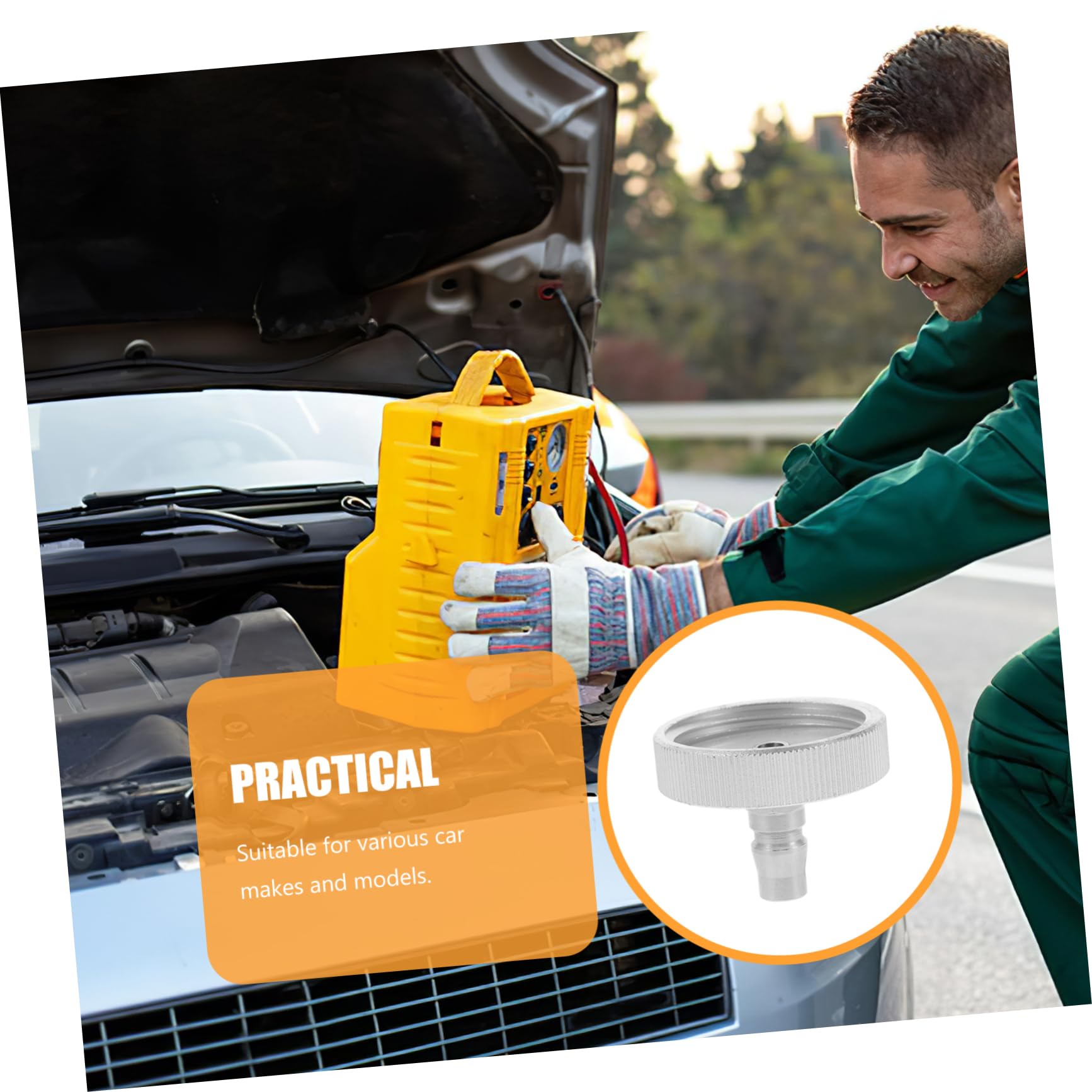 Mobestech 5piezas Adaptador De Purgador De Freno para Cilindro Maestro De Vehículos Herramienta De Cambio De De Frenos Compatible Múltiples y De Usar y