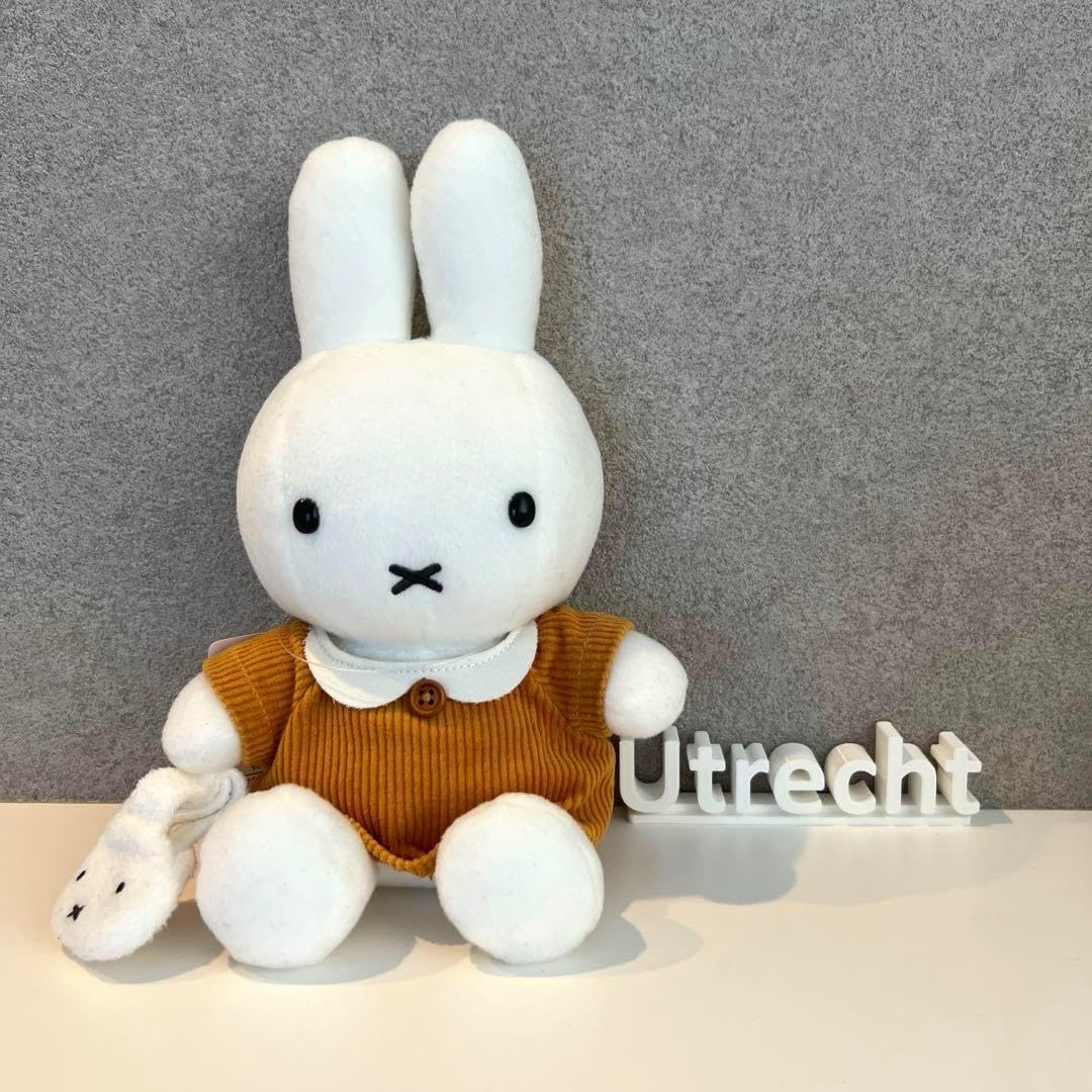 おでかけミッフィー フェイスバック ぬいぐるみ コーデュロイ おでかけ