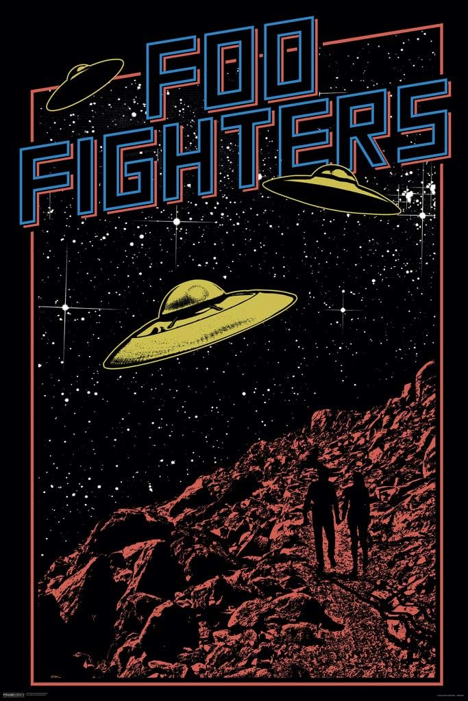 Foo Fighters UFO Music Band Cool Wall Decor Art Print Poster 24x36