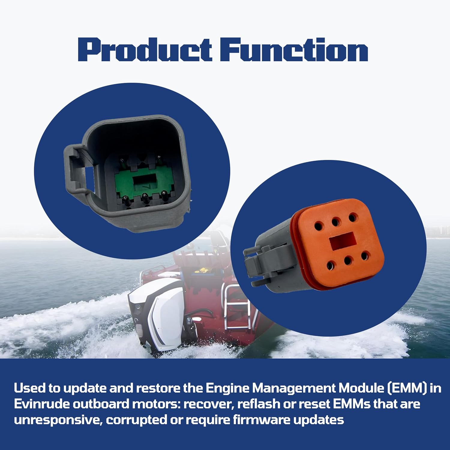 ASTROSYNC Bootstrap Tool EMM Update and Restore Tool for Evinrude Outboards Compatible with EvDiag Diagnostic Software Replace 586551