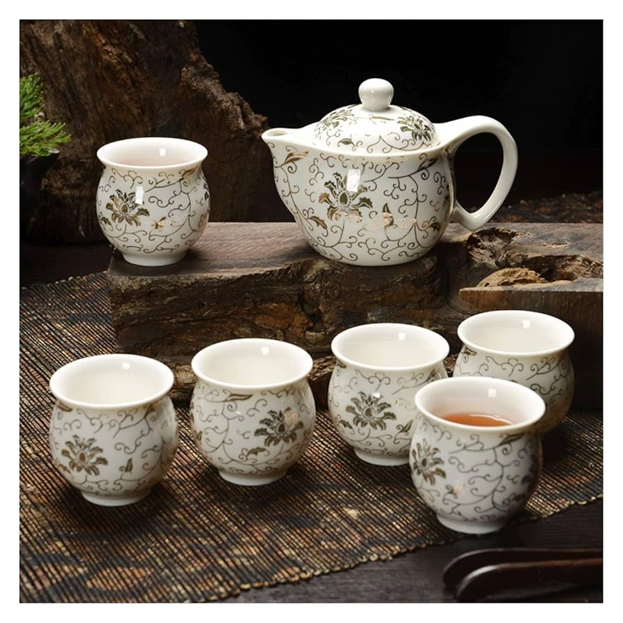 食器 Tea Set Amazon.com: zxb-shop Tea Service Jingdezhen Tea Set Blue and