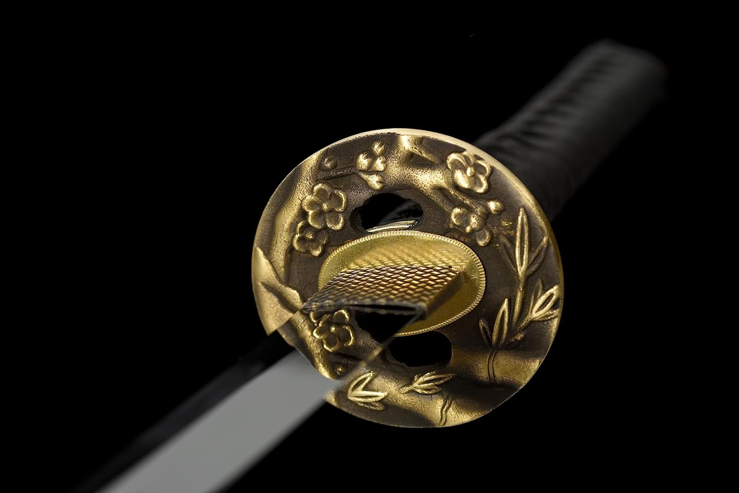 JIHPEN sword,Full Tang Katana 41-inch Katana,Handmade Samurai Sword, 1060 1095high Carbon Steel T10, Pure Black one Katana, Perfect for Practicality and Gift, Many Styles to Choose from