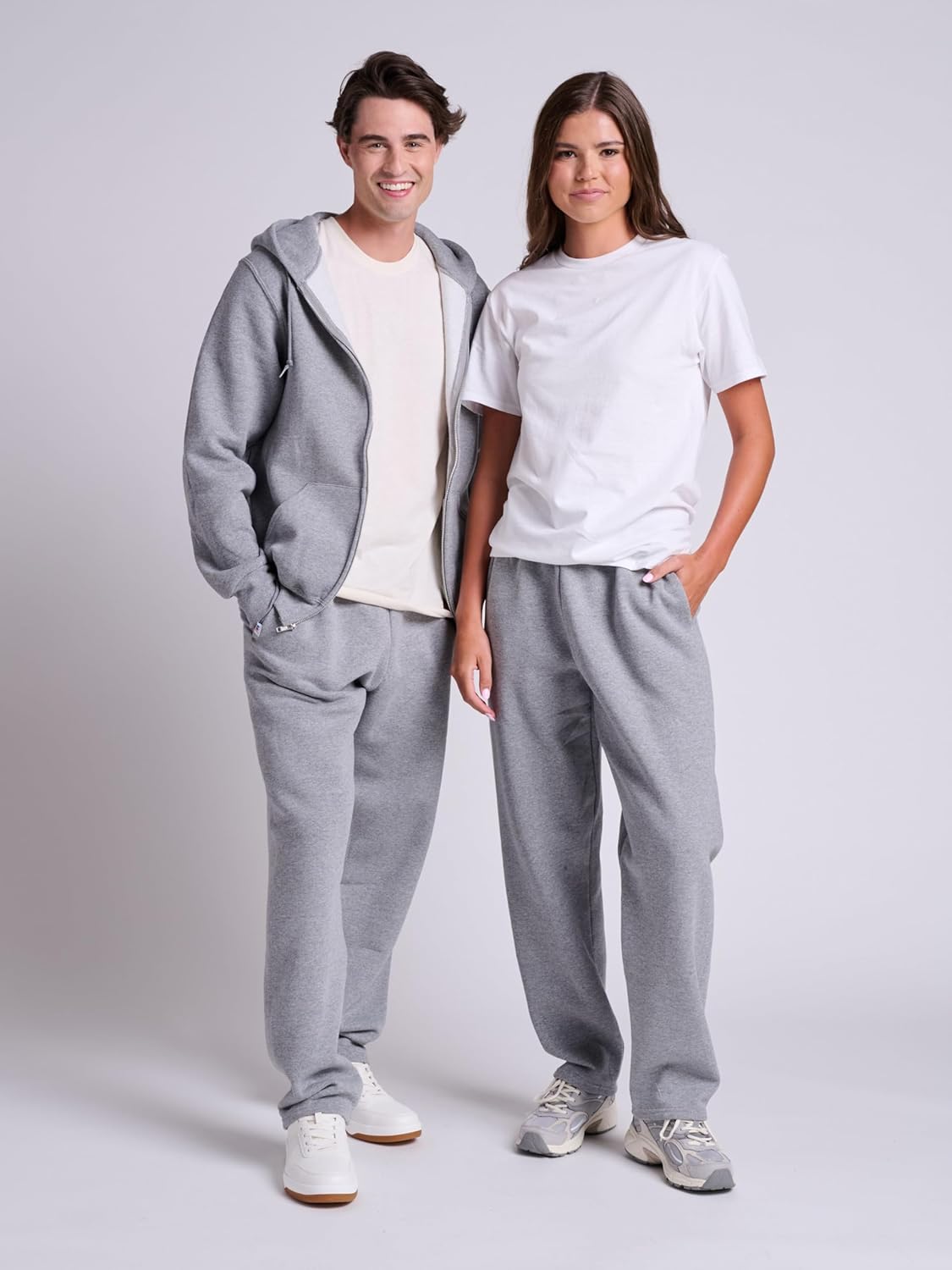 Russell Athletic Men's Dri Power Fleece Open Bottom Sweatpants with Pockets, Relaxed Fit, Moisture Wicking OEKO-TEX STANDARD 100 - Image 2