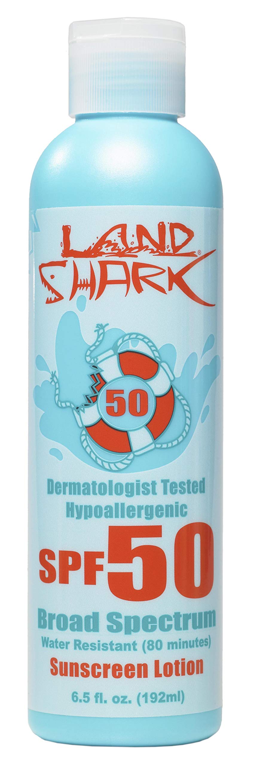 Tropical Seas - LAND SHARK - Sunscreen SPF 50, Fragrance Free