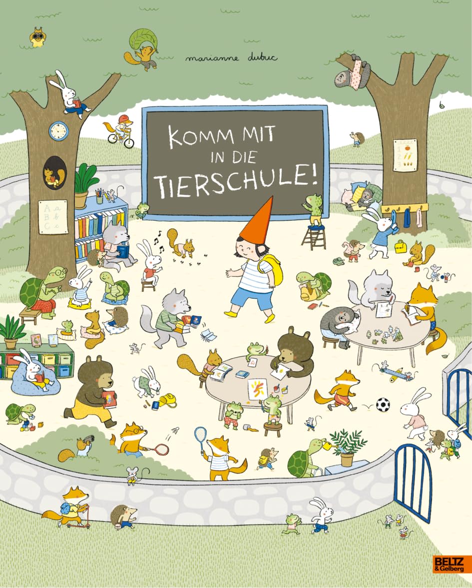 Komm mit in die Tierschule!: Vierfarbiges Bilderbuch