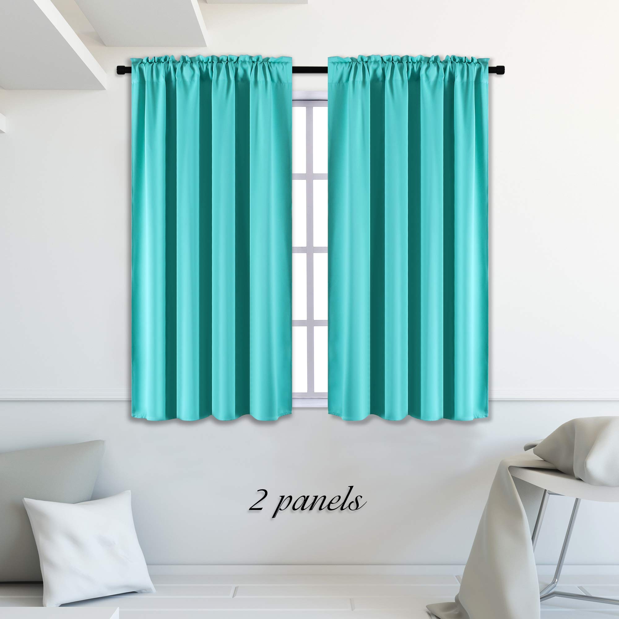 Blackout Curtains Turquoise Curtains & Drapes 2023