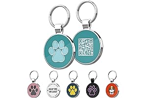 MYLUCKYTAG Pet Online Profile QR Code: Byte Tag for Dogs