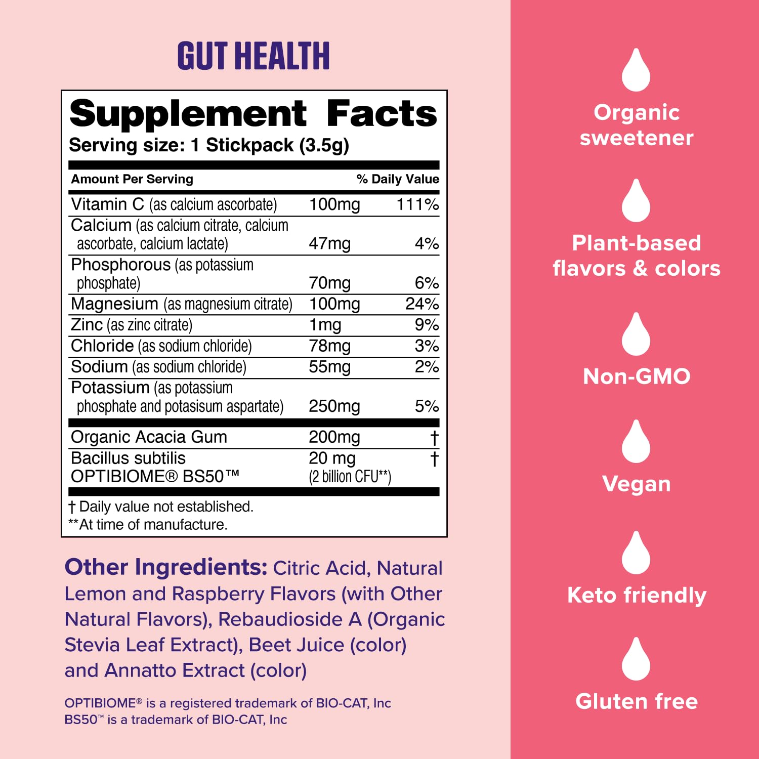 Ultima Replenisher Gut Health Supplement, Raspberry Lemonade, 14 Stickpacks — Amazon image 5