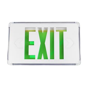 Sure-Lites UXUK Conversion Kit - UX Exit Silver Single to Double Face