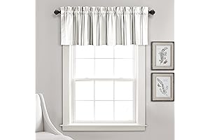 Eco-Friendly Farmhouse Charm: Lush Decor Valance