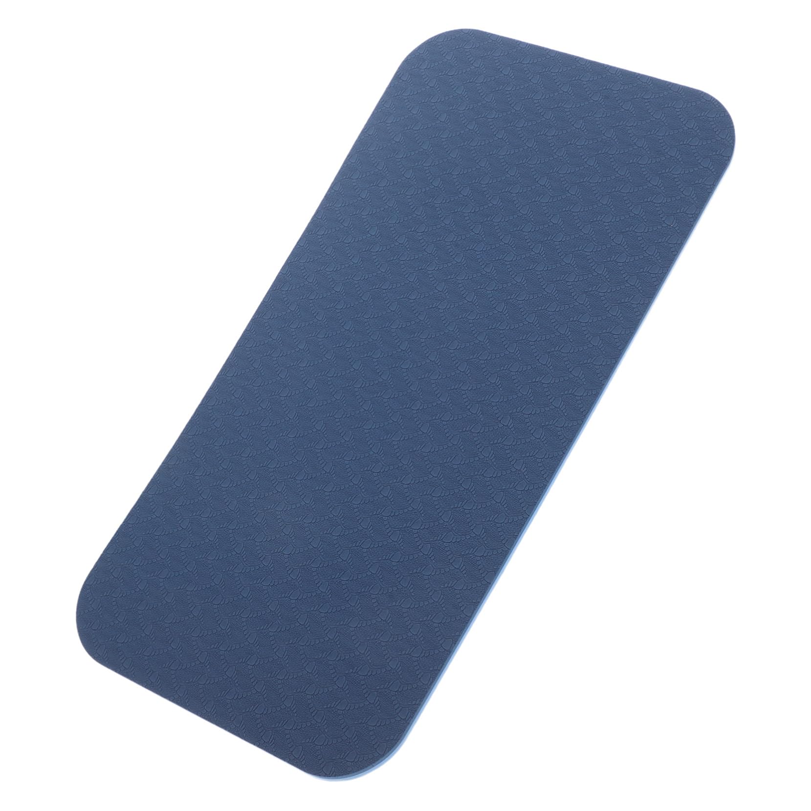 Happyyami Extra Thick Tpe Yoga Mat Non Slip Knee Protection Pad for Home Workouts Wide Fitness Exercise Mat