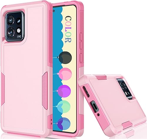 Tekcoo Funda para Motorola Edge+ 2023  Moto Edge Plus 5G UW 2023  Edge 40 Pro  X40  XT2301 prueba de caídas de grado militar agarre absorbente de