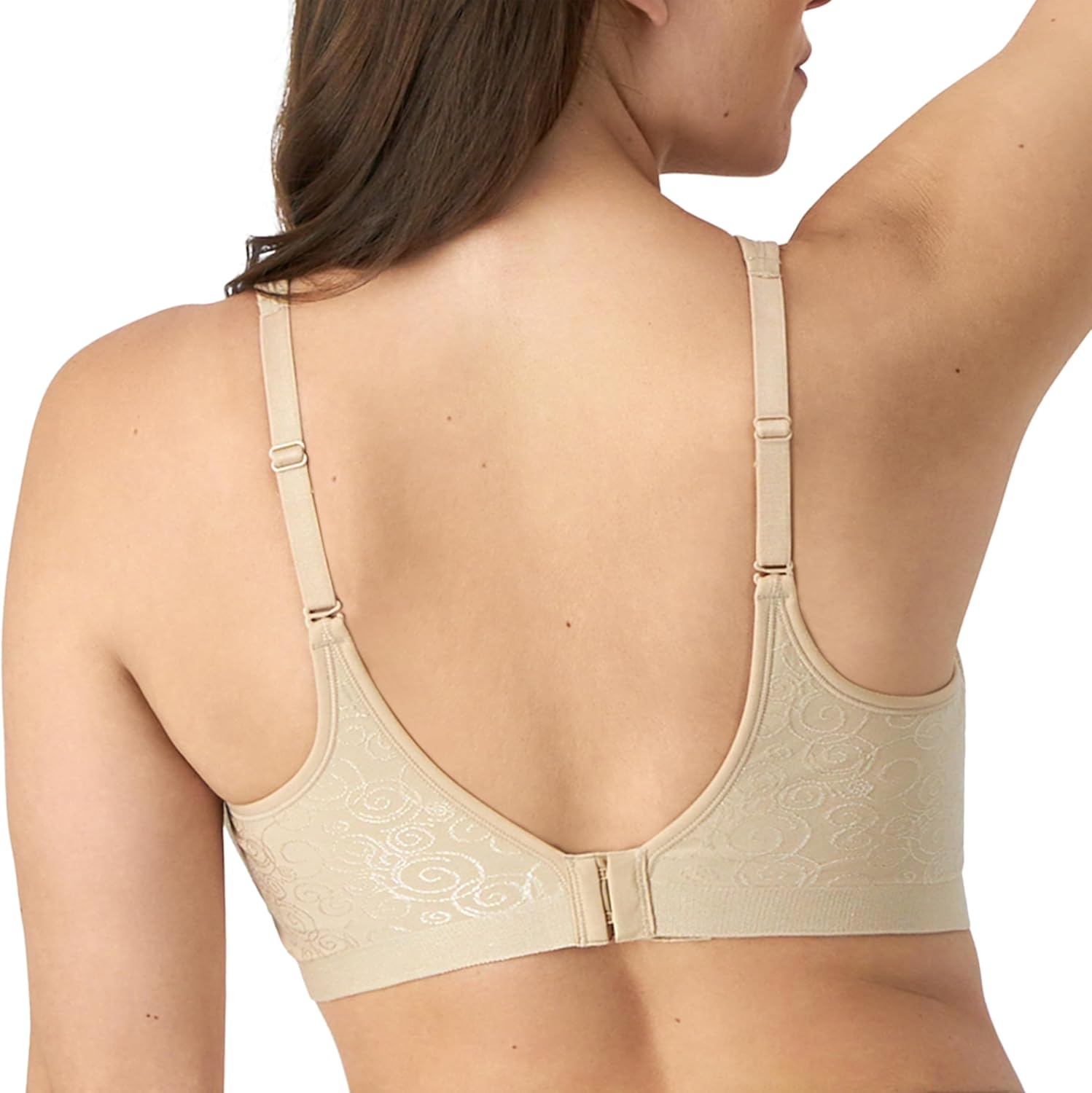 Bali Women's Wireless Bra DF3463, Comfort Revolution Full-Coverage Bras for Women, Moisture-Wicking, Wirefree - Image 3