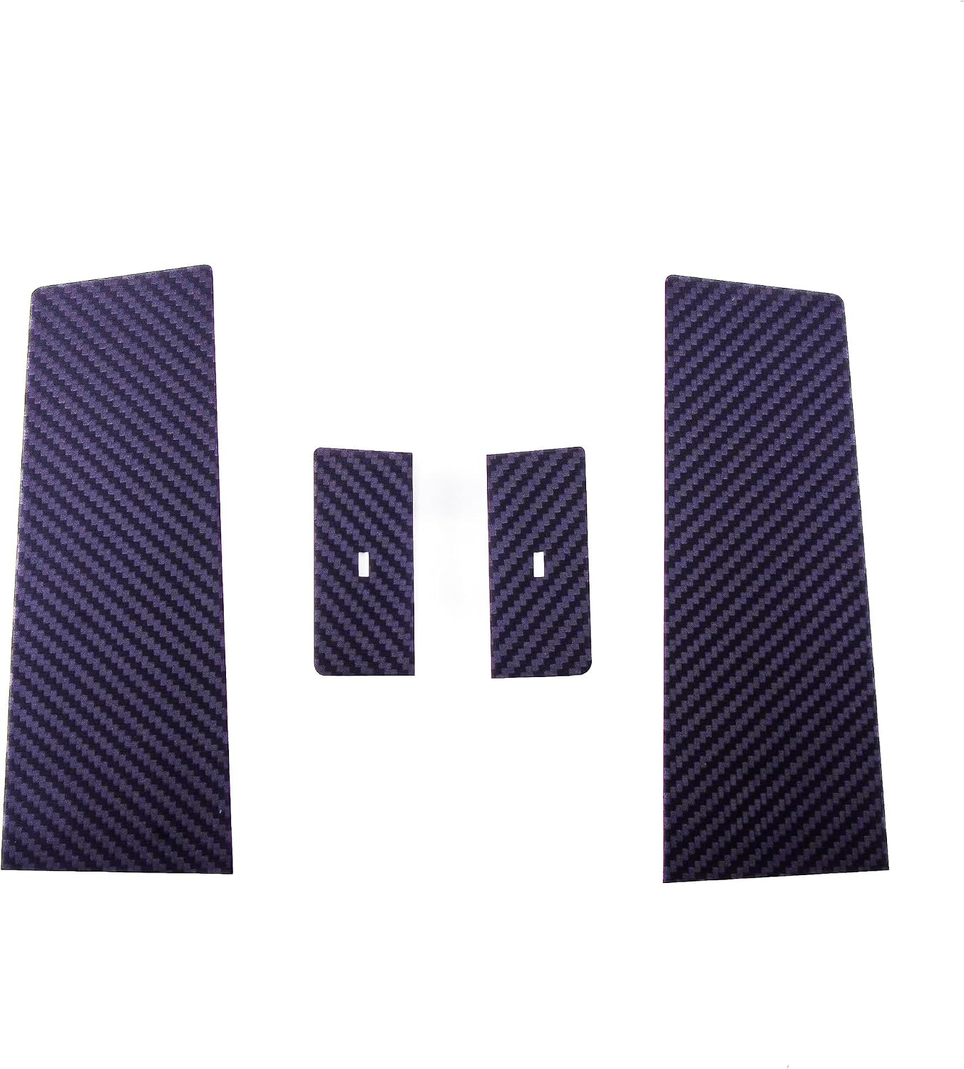 Bestem 100% Carbon Fiber Door Trim Covers for Tesla Cyber Truck, 6 pcs/Set, Twill Matte
