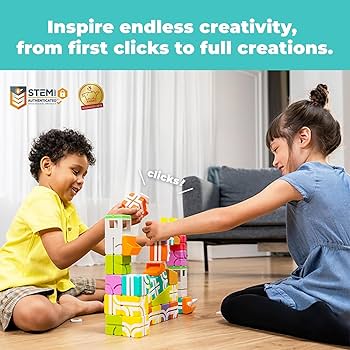 Amazon.com: QBI Magnetic Blocks for Toddlers Ages 3+ | STEM