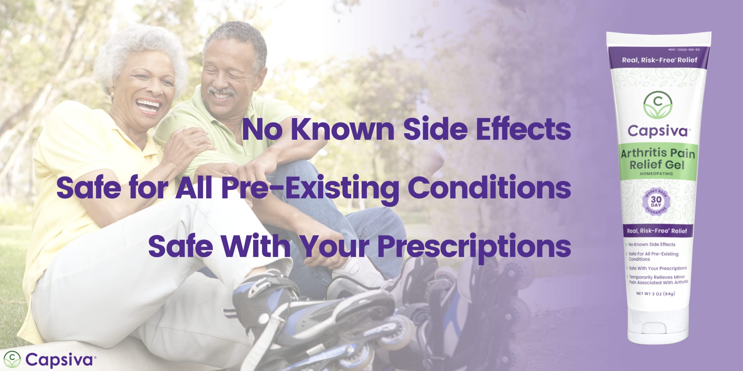 Buy Capsiva Arthritis Pain Relief Topical 3oz Tube, for Your Hands