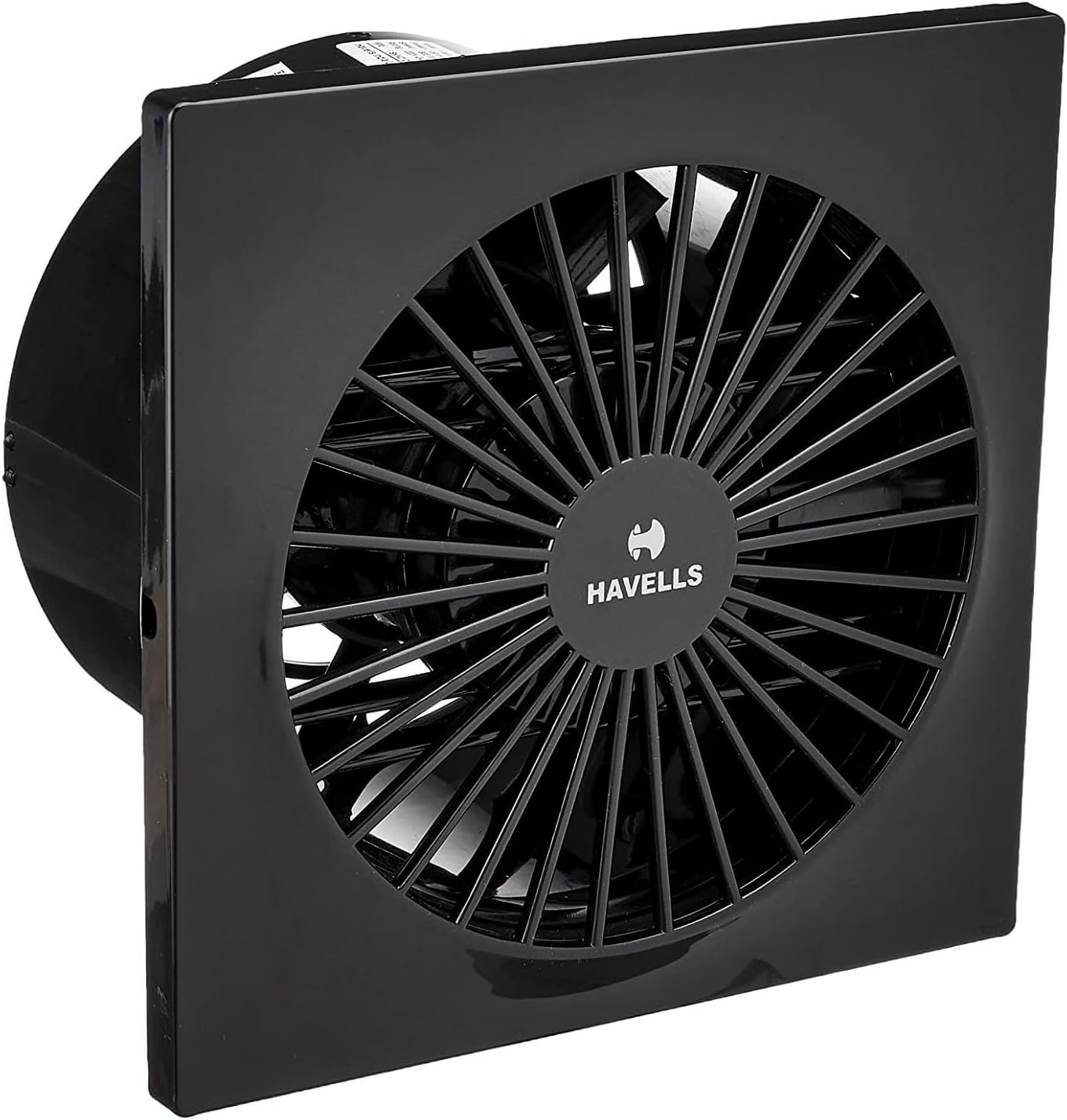 Havells Ventil Air DXZ 150mm Exhaust Fan| Watt: 22 | RPM: 1800 | Air Delivery: 250 CMM | Suitable for Kitchen, Bathroom, and Office | 2 Years Manufacturer Warranty (Black)