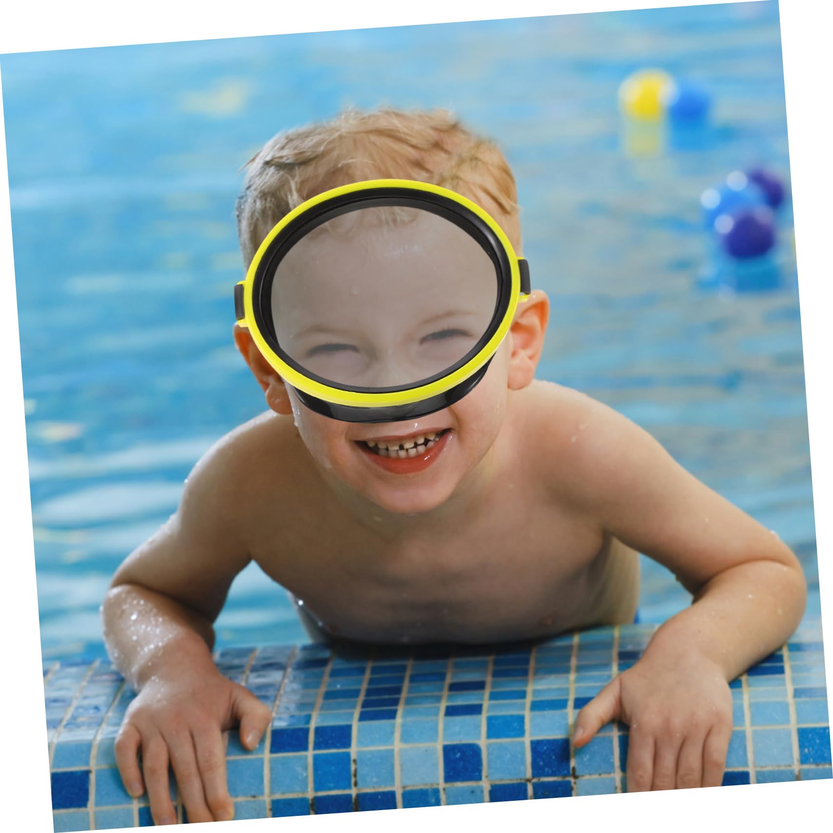 VANZACK 5piezas Máscara De Buceo Infantil Lentes Antiniebla Gafas De Divertidas Para Equipamiento De Buceo Para Exploración Acuática