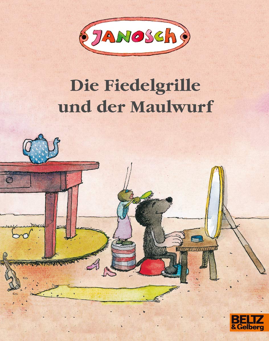 Die Fiedelgrille und der Maulwurf: Vierfarbiges Bilderbuch