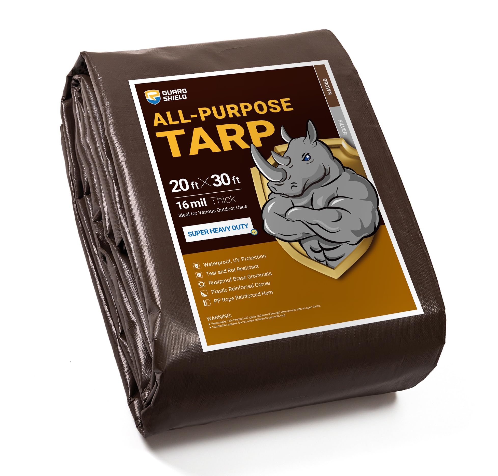 GUARD SHIELD Super Heavy Duty 16 Mil Tarp