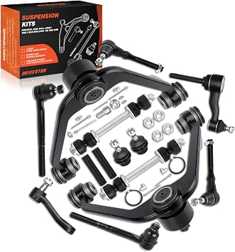 2WD Front Suspension Kit Upper Control Arm 14PCS, Compatible for Ford Expedition 1997-2002/ F-150 1997-2003/ F-150 Heritage 2004/ F-250 1997/ F-250 1998-1999, Lincoln Navigator 1998-2002