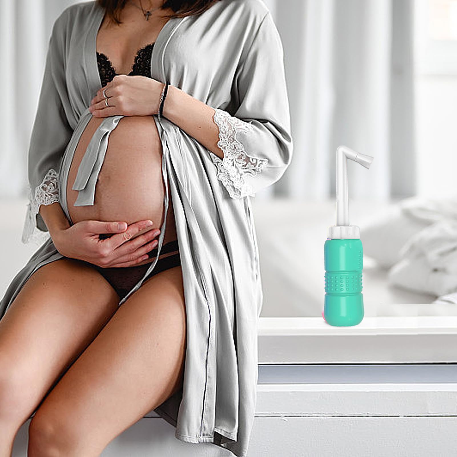Spruzzatore Bidet Da Viaggio Cura Perineale Postpartum USB Ricaricabile | Flacone Spray Manuale Portatile Pulizia Per Igiene Femminile Personale E Recupero Postparto Viaggio Casa Outdoor E C