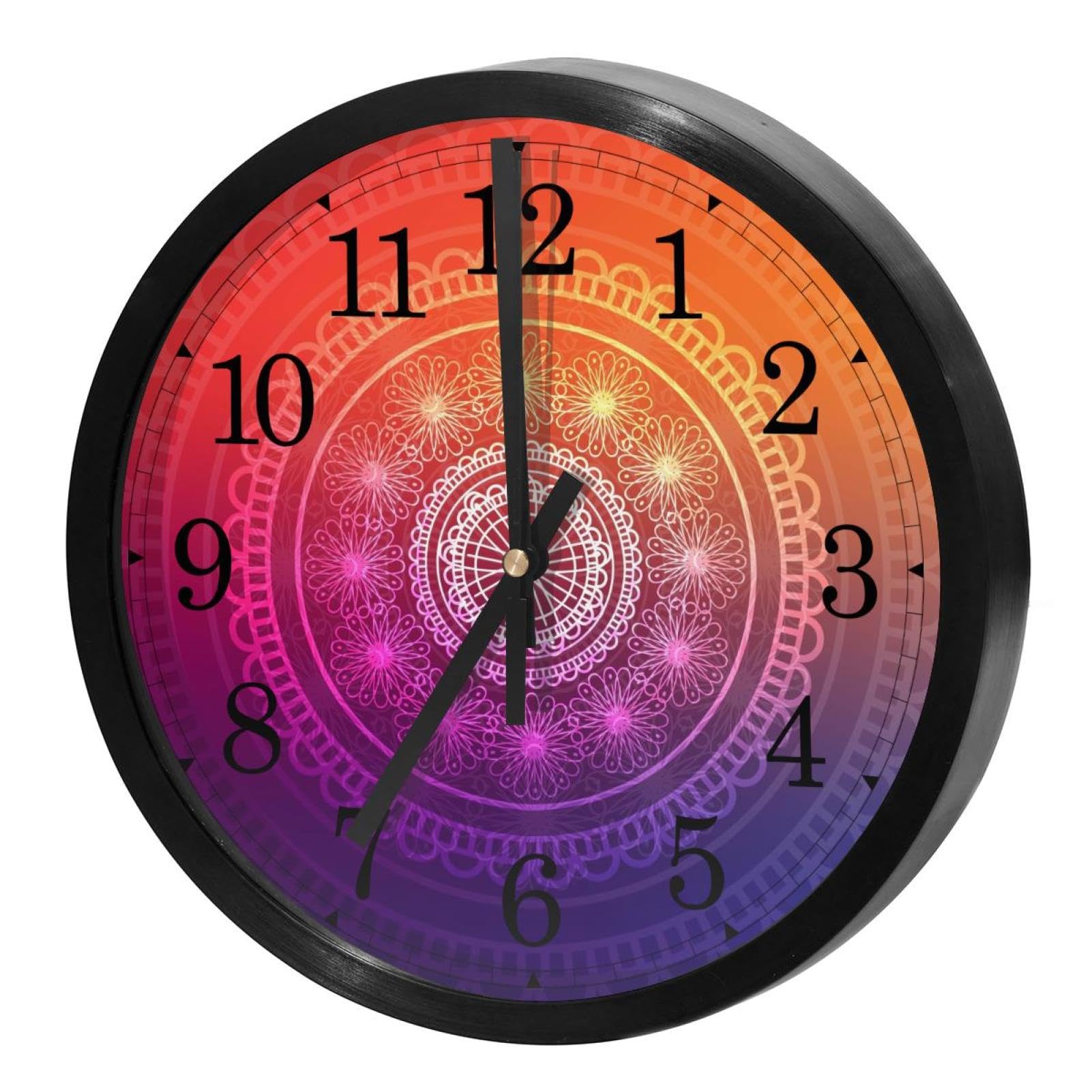 Horloge murale silencieuse sans tic-tac pour éliminer les bruits nocturnes